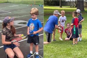 scenes from sports camp