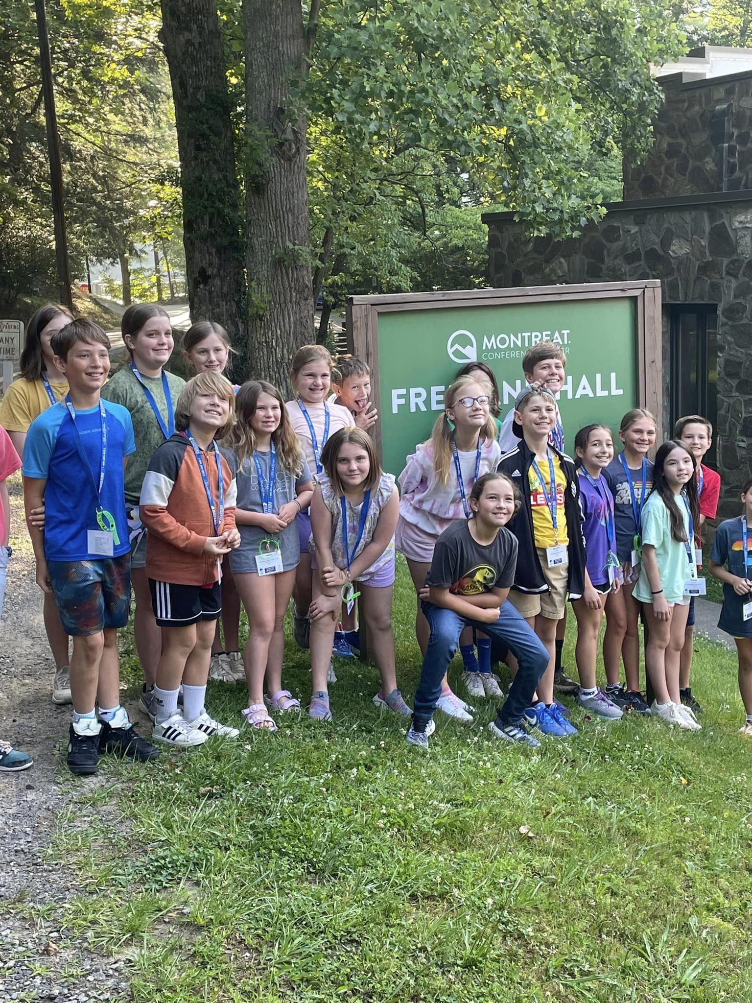 children and youth at Montreat