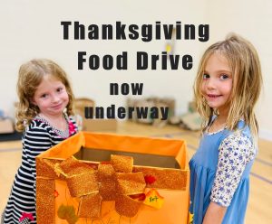 Thanksgiving food drive now underway